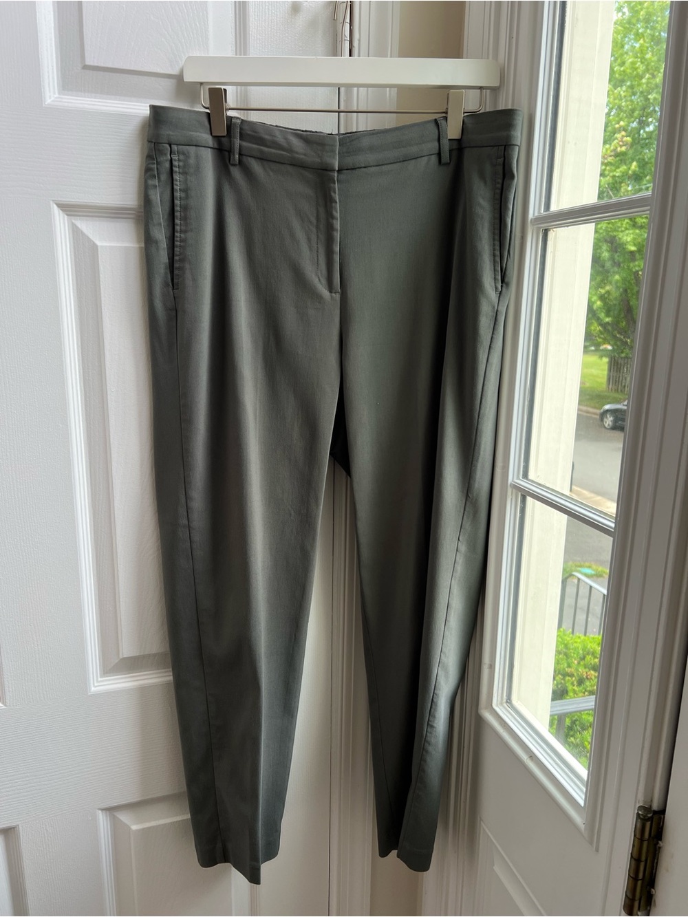 J. Jill Wearever Collection Refined Trousers - Olive Green